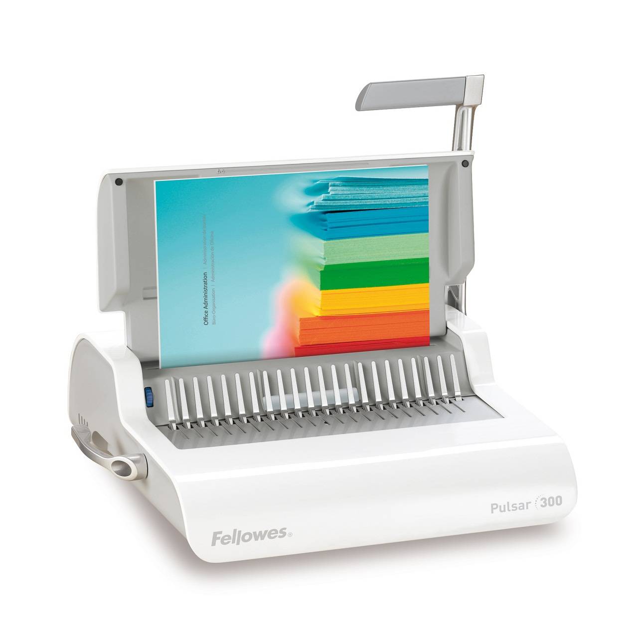 Fellowes® Переплетчик PULSAR+ на пластиковую пружину, сшивает до 300 лст., перфорирует 15 лст.