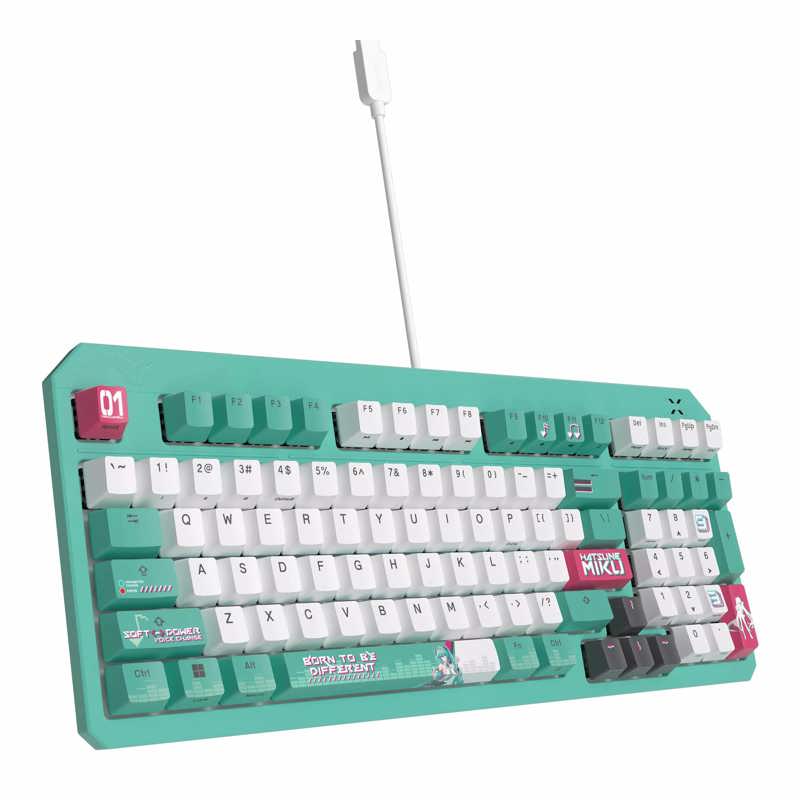 Клавиатура ASUS RA09 TUF GAMING K3 GEN II MIKU/RD/RU/PBT (90MP0460-BKRA30)