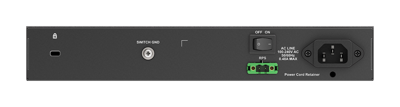 коммутатор D-Link Управляемый L2 коммутатор, 8x1000Base-X SFP, 2xCombo 10GBase-T/SFP+, защита от ста