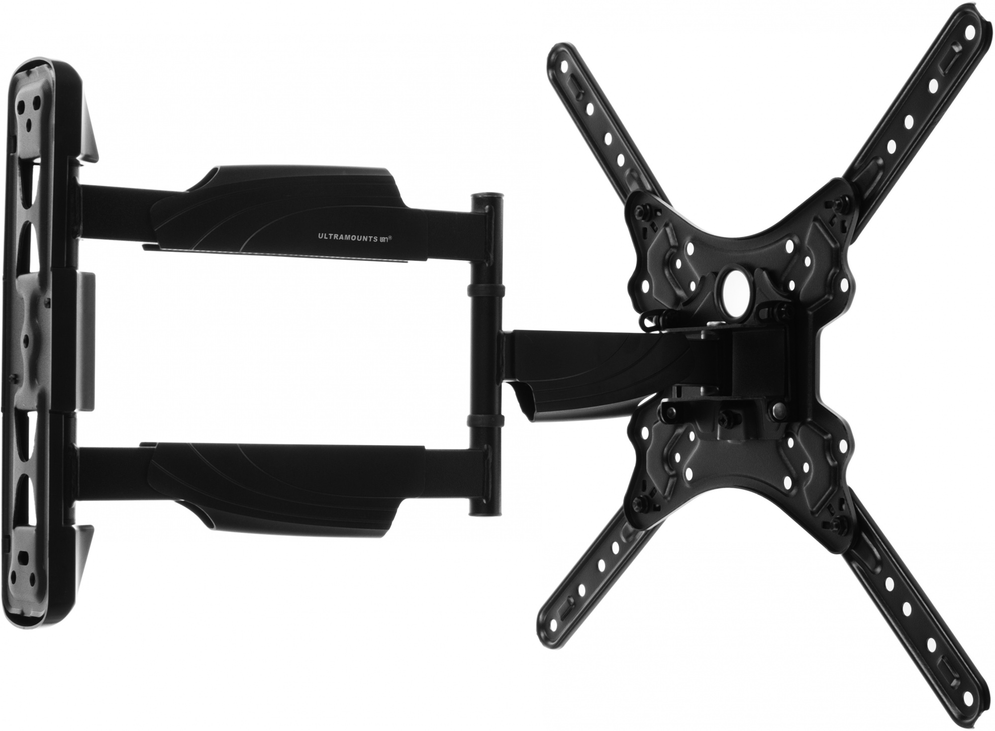 Кронштейн для телевизора Ultramounts UM871 черный 23"-55" макс.35кг настенный поворотно-выдвижной и 
