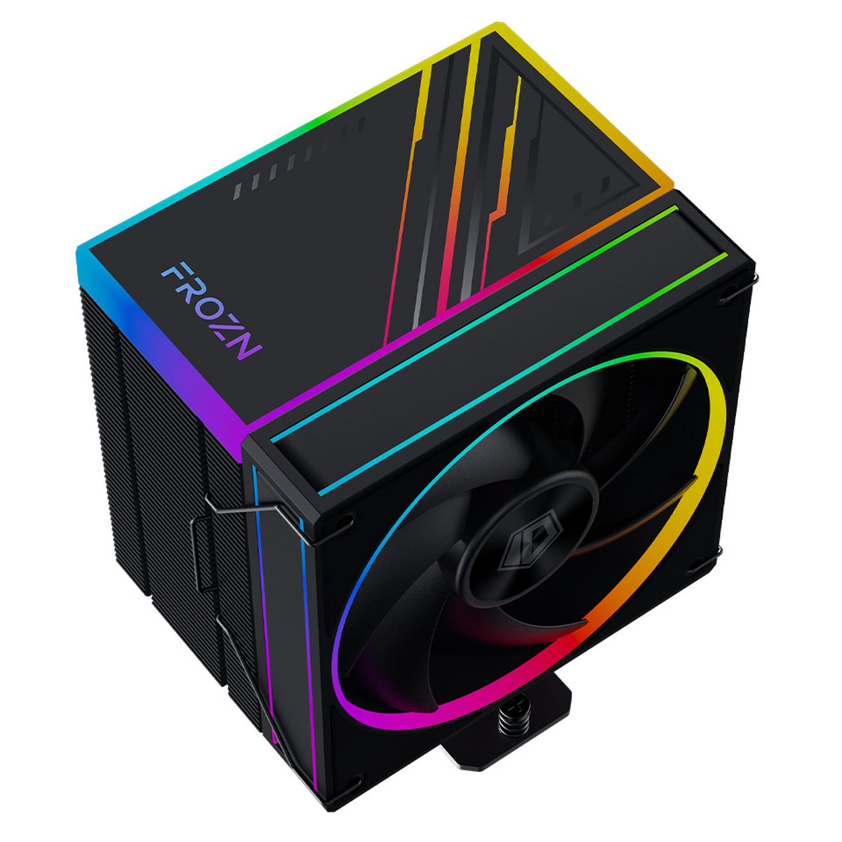 Устройство охлаждения(кулер) ID-Cooling Frozn A610 ARGB Soc-AM5/AM4/1200/1700/1851 черный 4-pin 29.9