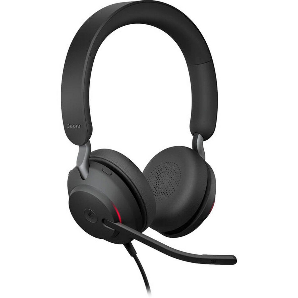 Наушники с микрофоном Jabra Evolve2 40 SE черный 1.5м накладные оголовье (24189-999-899)