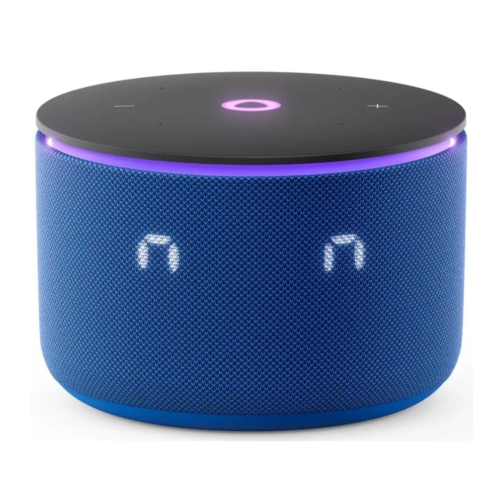 Умная колонка Yandex Станция Мини 3 Про Алиса синий 18W 2.0 BT/Wi-Fi (YNDX-00059BLU)