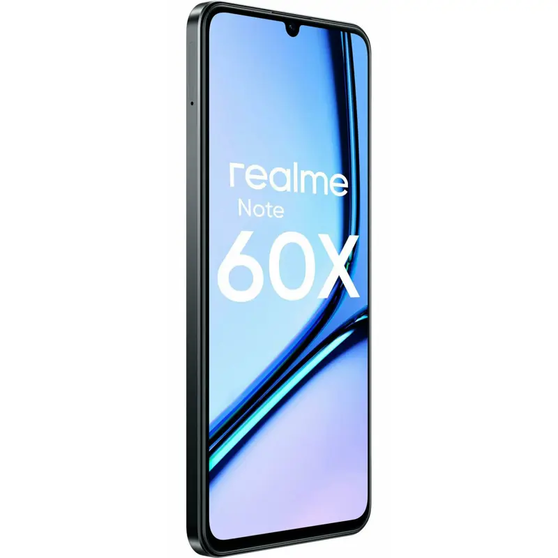 Смартфон Realme RMX3938 Note 60х 64Gb 3Gb черный моноблок 3G 4G 2Sim 6.74" 720x1600 Android 14 8Mpix