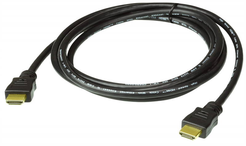 Кабель Aten ProAV: 2 м HDMI 2.0b/Ethernet Высокоскоростной кабель