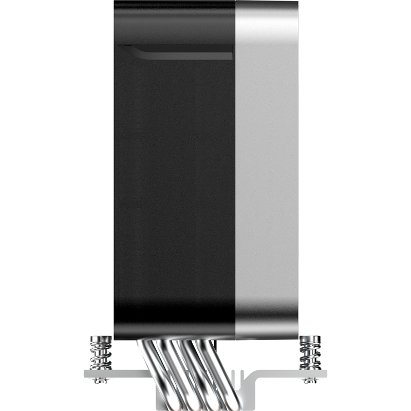 Кулер для процессора Ocypus Delta A40 EX BK Digital (200W, 4-pin PWM, LED temp., 157mm, Al/Cu, 4x6mm