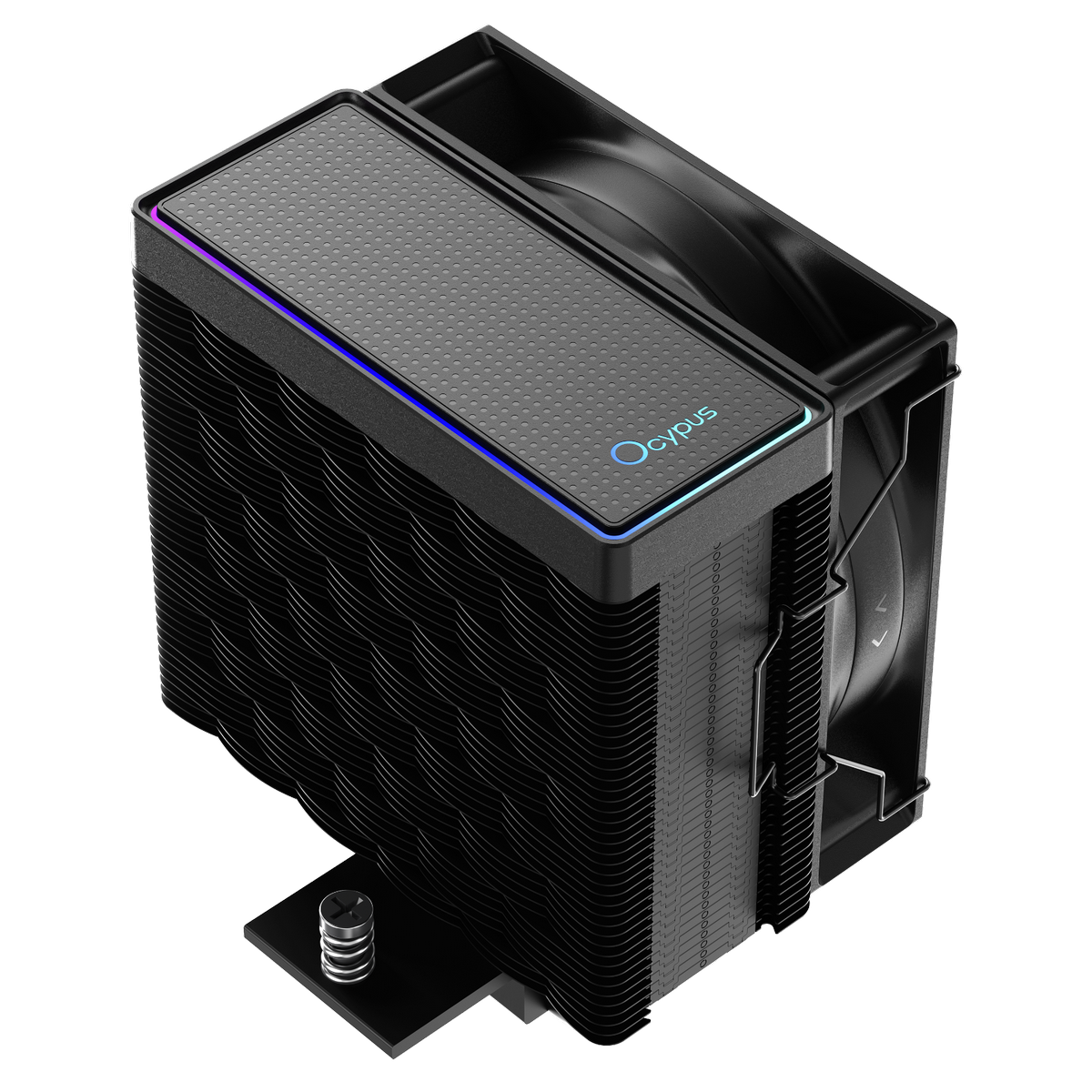 Кулер для процессора Ocypus Gamma A40 BK ARGB, 100mm ARGB FAN, Top ARGB Panel, 4 HEAT PIPES, 4-PIN P