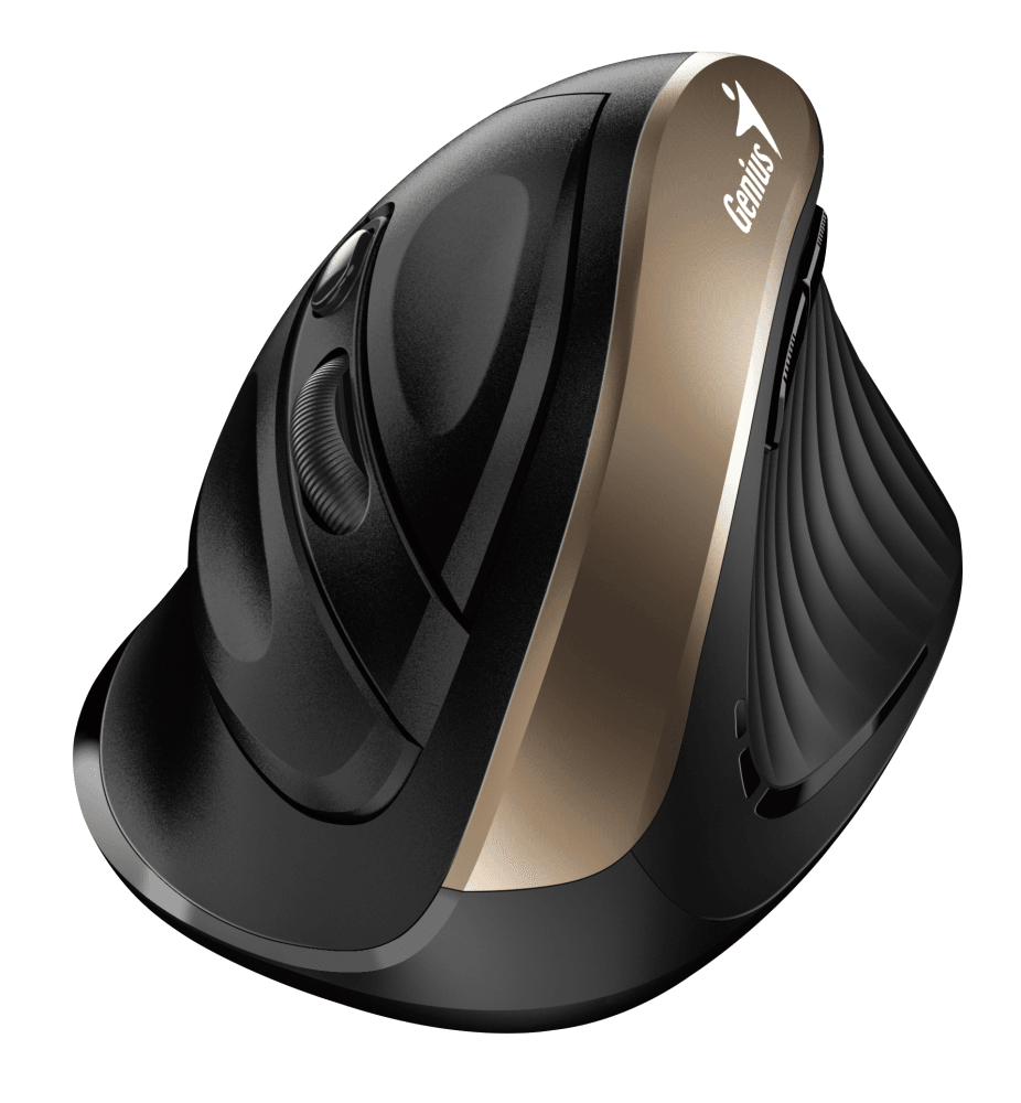 Мышь беспроводная Genius Ergo 8250S Champagne/Black Wireless