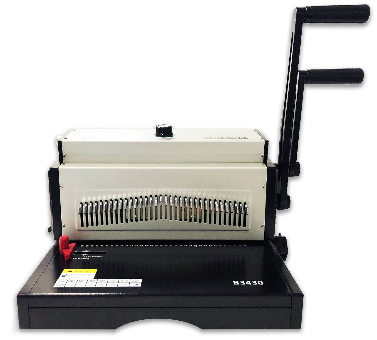 Переплетчик Office Kit B3430 / на металлическую пружину /сшивает до 120 лст. /перфорирует 30 лст.