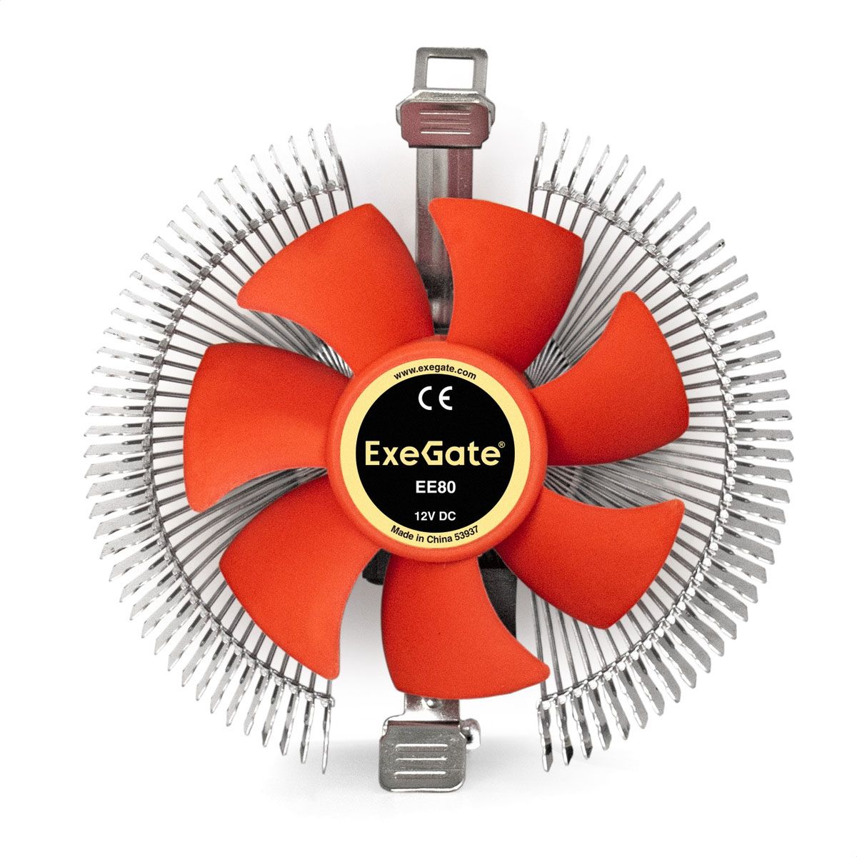 Устройство охлаждения(кулер) Exegate EE80 Soc-775/1150/1151/1155/1156/1200/1700/ AM2/AM2+/AM3/AM3+/A