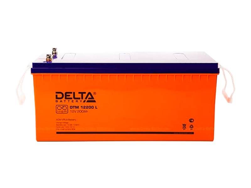 Аккумуляторная батарея Delta Аккумуляторная батарея для ИБП DTM 12200 L (12V/200Ah)