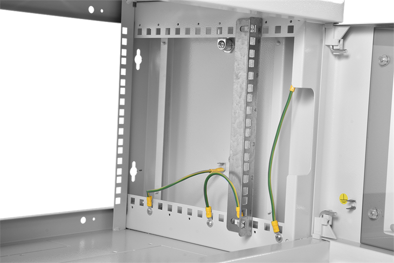 Шкаф ЦМО Шкаф телекоммуникационный настенный сварной 6U (600  350) съёмные стенки, дверь стекло