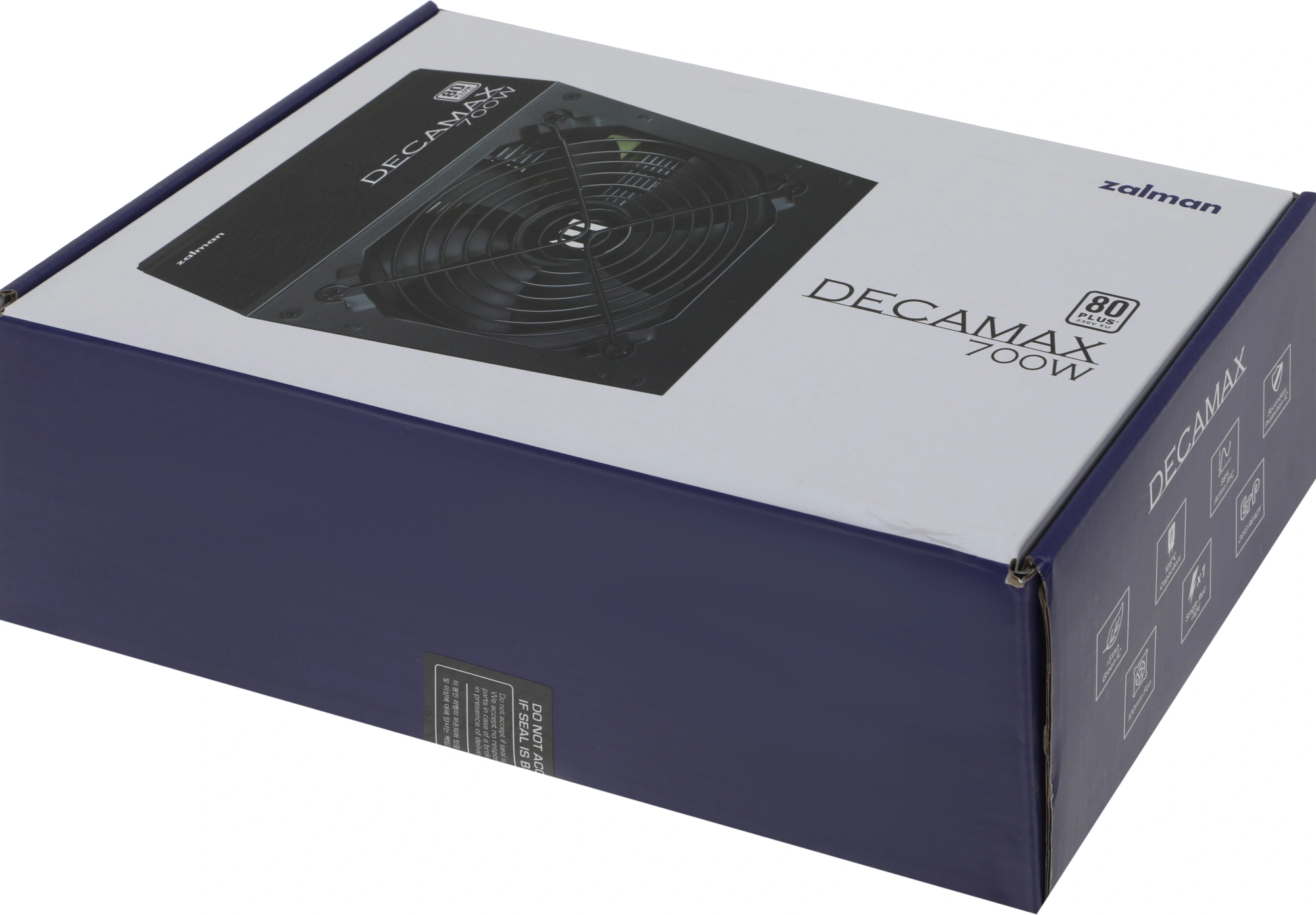 Блок питания Zalman ATX 700W ZM700-LX3 80+ (20+4pin) APFC 120mm fan 6xSATA RTL