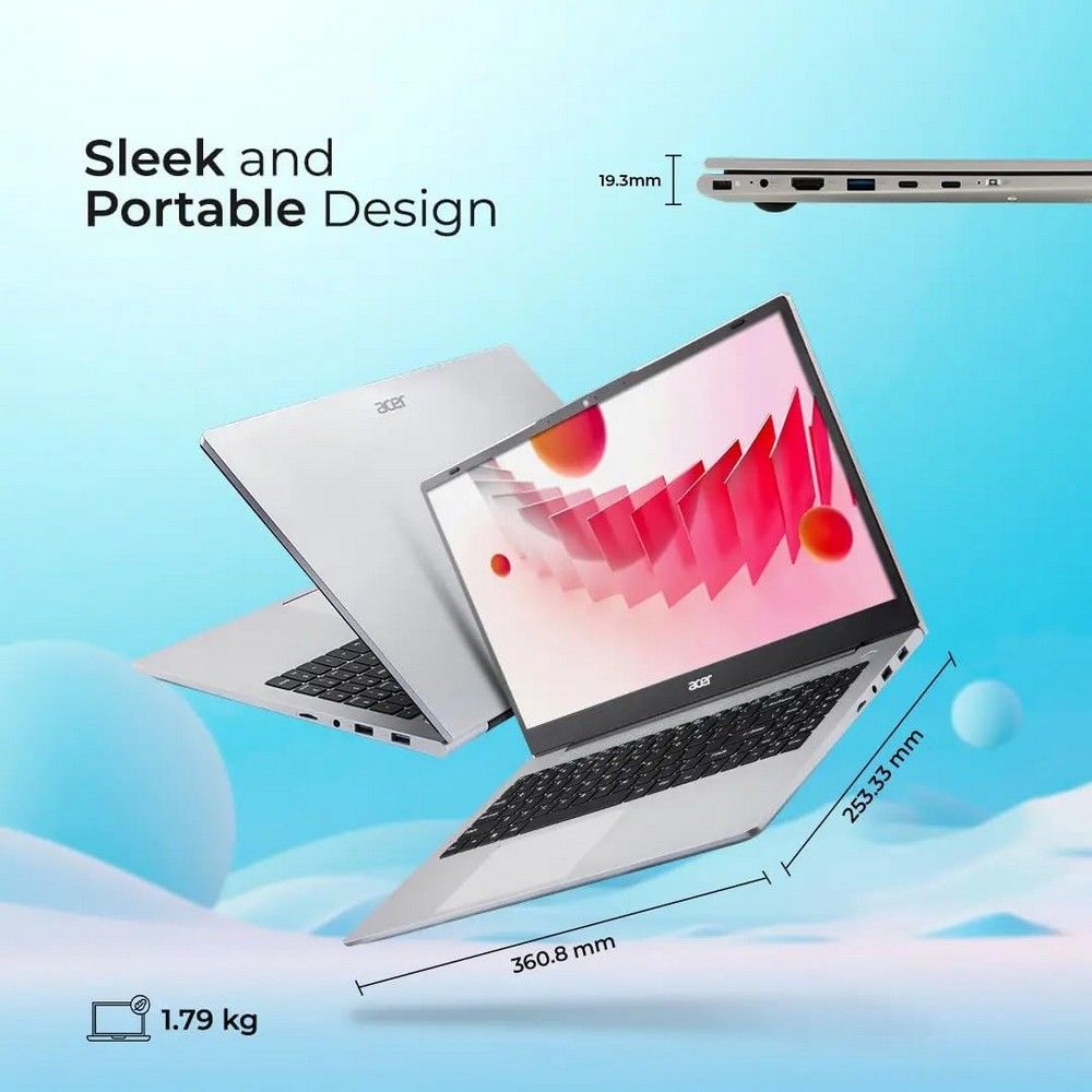 Ноутбук Acer Aspire 3 A325-42 AMD Ryzen 7 7730U/16Gb (1*16 D4)/SSD512Gb/UMA/15.6"/IPS/FHD/1920x
