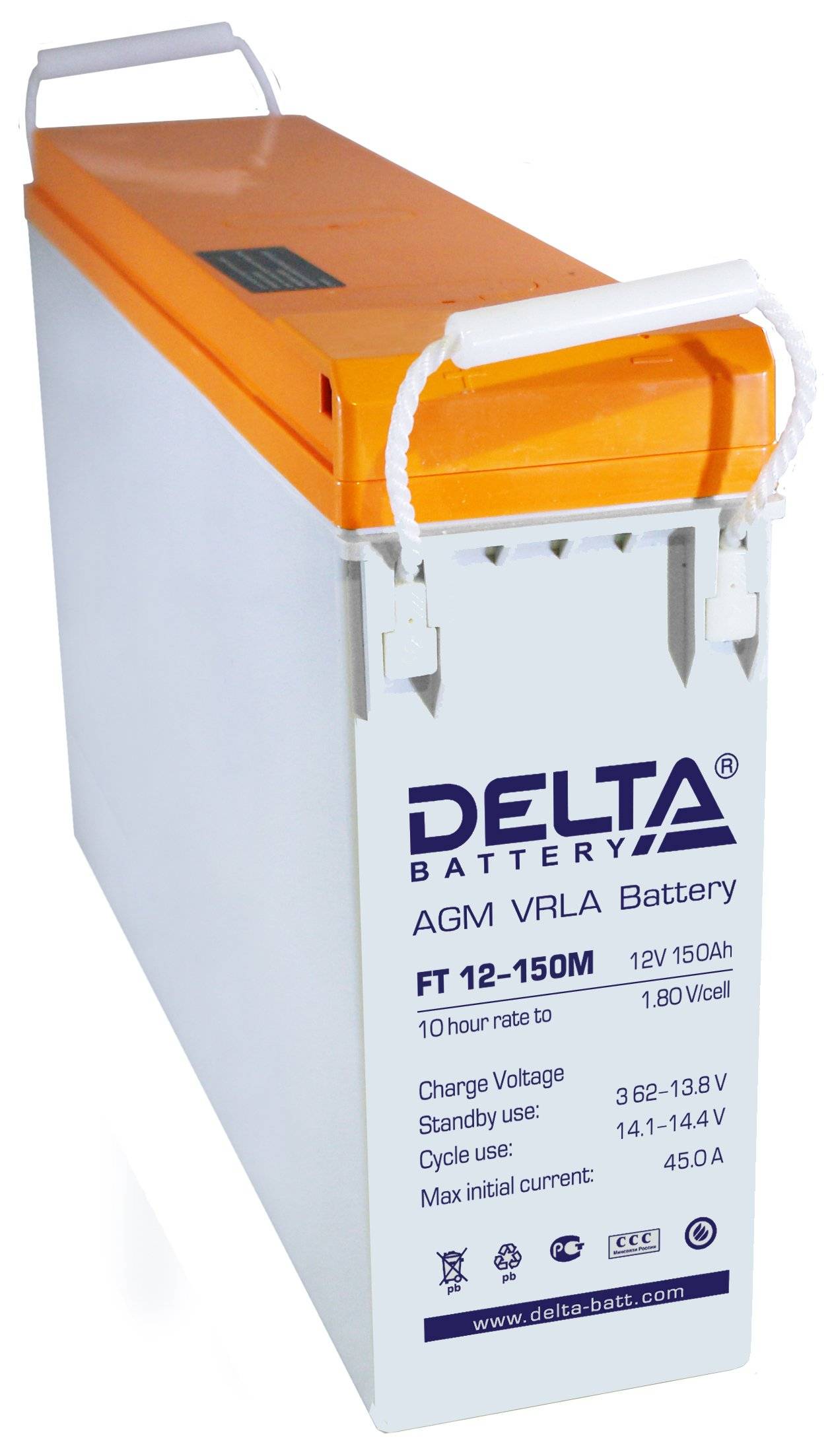 Аккумуляторная батарея DELTA BATTERY FT 12-150 M