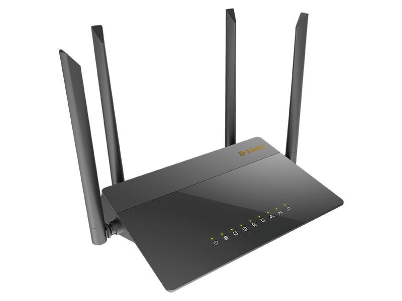 Роутер беспроводной D-Link DIR-841/GFRU/A2A AC1200 1000BASE-X SFP черный