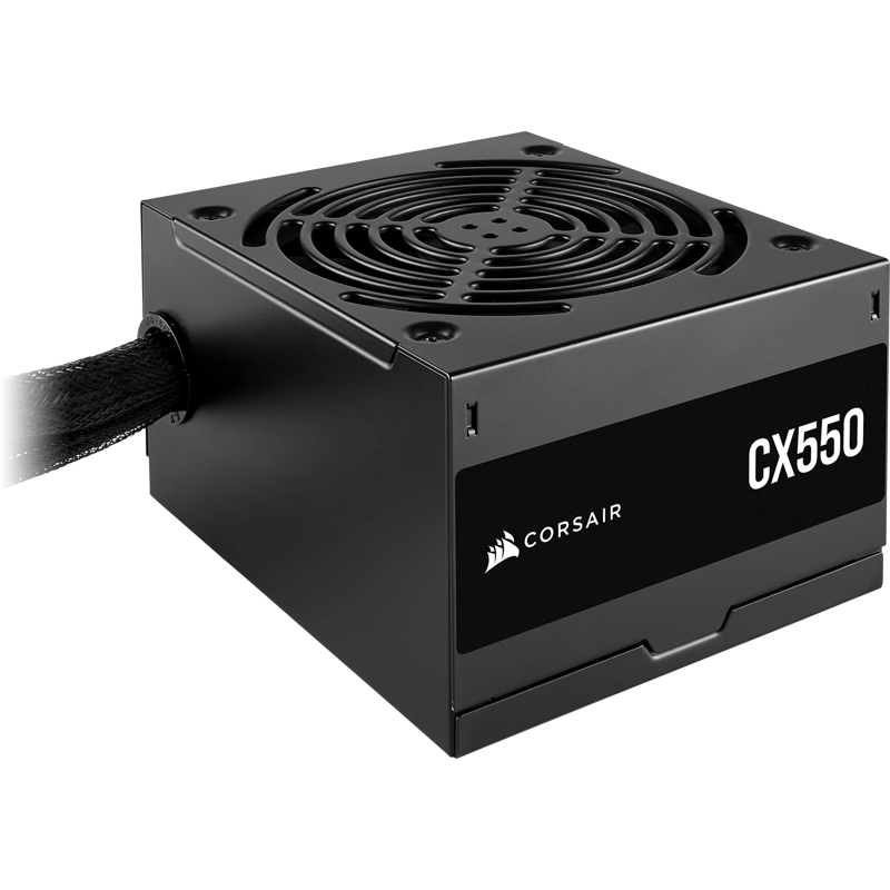 Блоки питания Corsair CX550, Model RPS0127, 550W 80+ Bronze (ATX, 2.31, Non-modular, 1x24(20+4)pin, 
