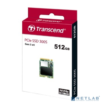 Твердотельный диск 512GB Transcend MTE300S, 3D TLC NAND, M.2 2230 ,PCI-E 4x [ R/W - 2000/1100 MB/s]