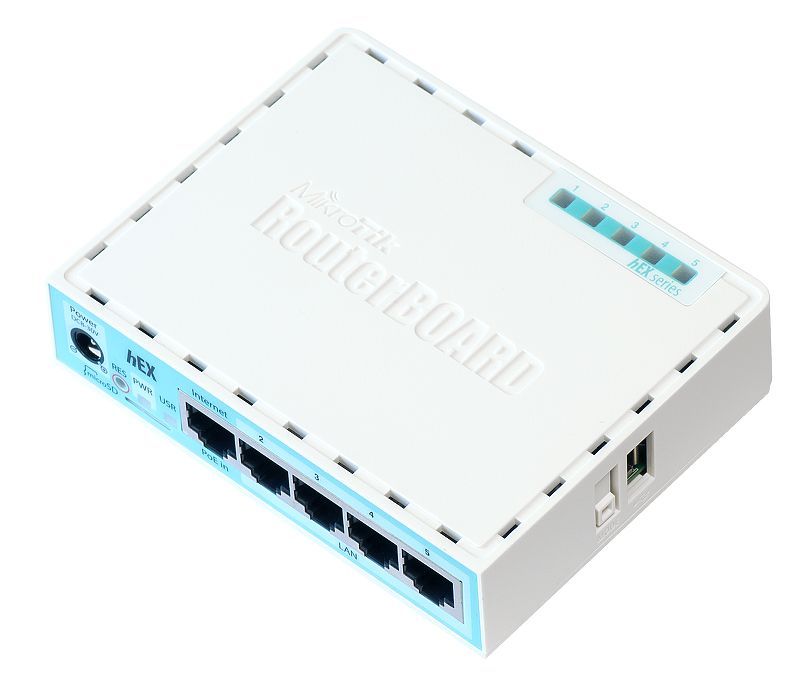 Маршрутизатор MIKROTIK RB750Gr3 hEX Router. 5x Ethernet 10/100/1000, USB, PoE {20} (002761)