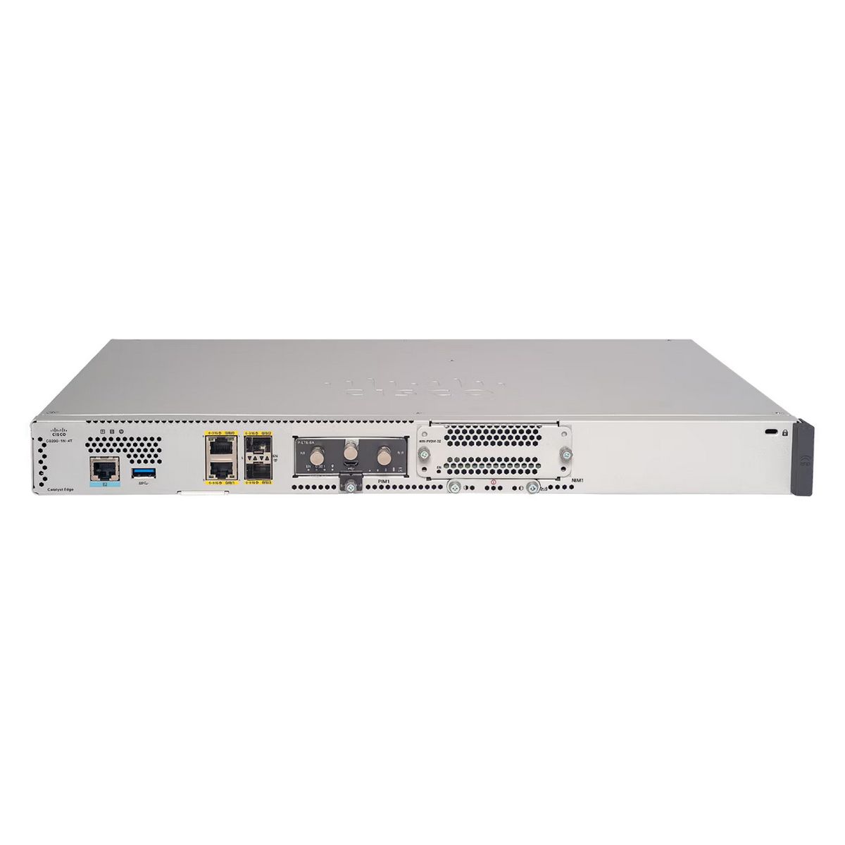 Маршрутизатор CISCO C8200L 1RU w/ 1 NIM slot and 4x 1 Gigabit Ethernet WAN ports, HSEC License key (
