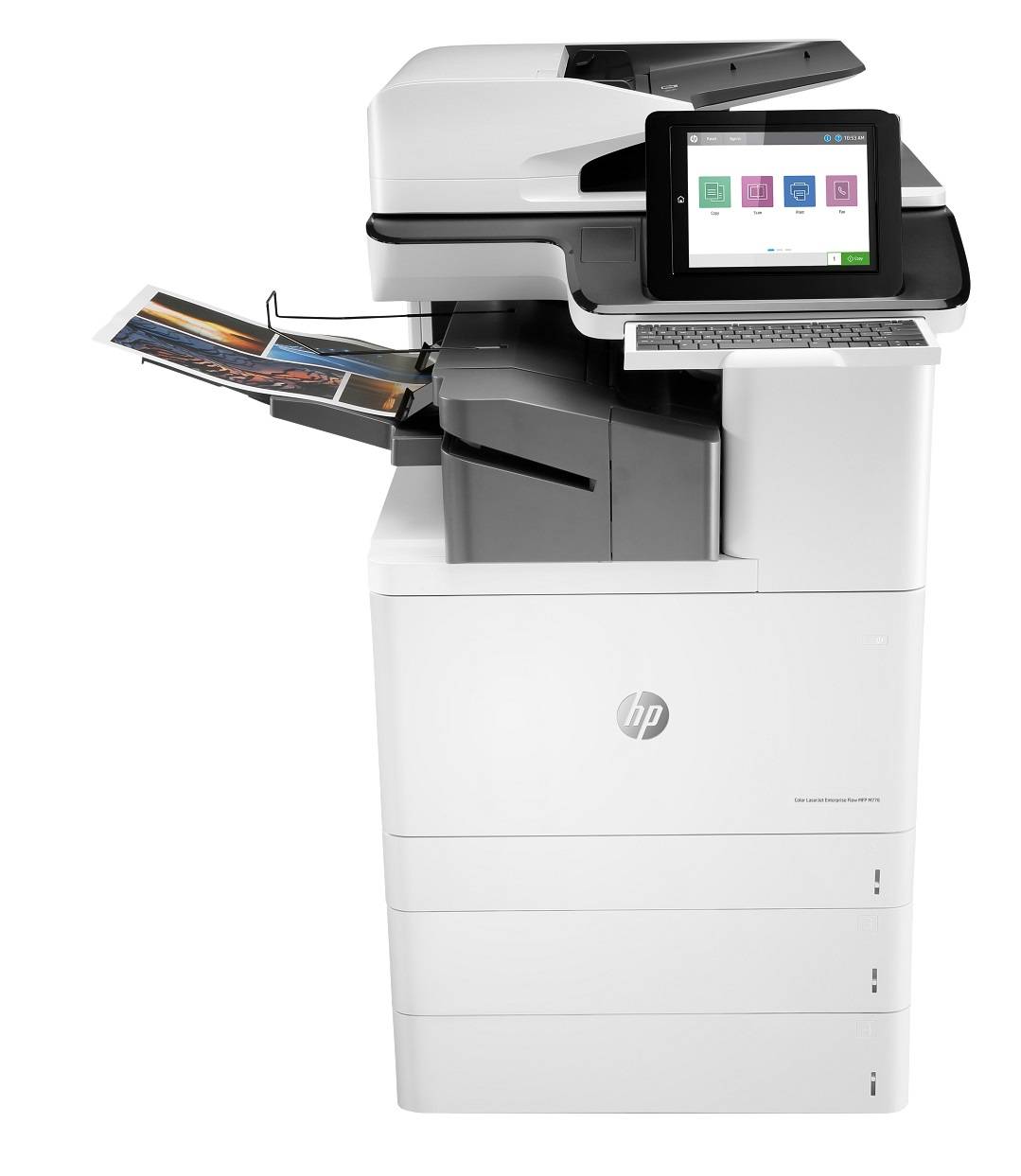 Лазерное многофункциональное устройство HP Color LaserJet Enterprise Flow MFP M776zs(p/c/s/f,A3,1200