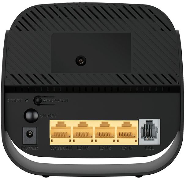 Роутер беспроводной D-Link DSL-2640U/R1A N150 ADSL черный