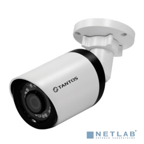 Tantos TSi-Pe50FP - IP видеокамера уличная 5 мегапиксельная с фиксированным объективом и питанием Po