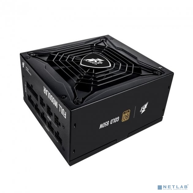 1STPLAYER STEAMPUNK 850W / ATX 2.4, APFC, 80 PLUS GOLD, 140mm fan, full modular / PS-850SP