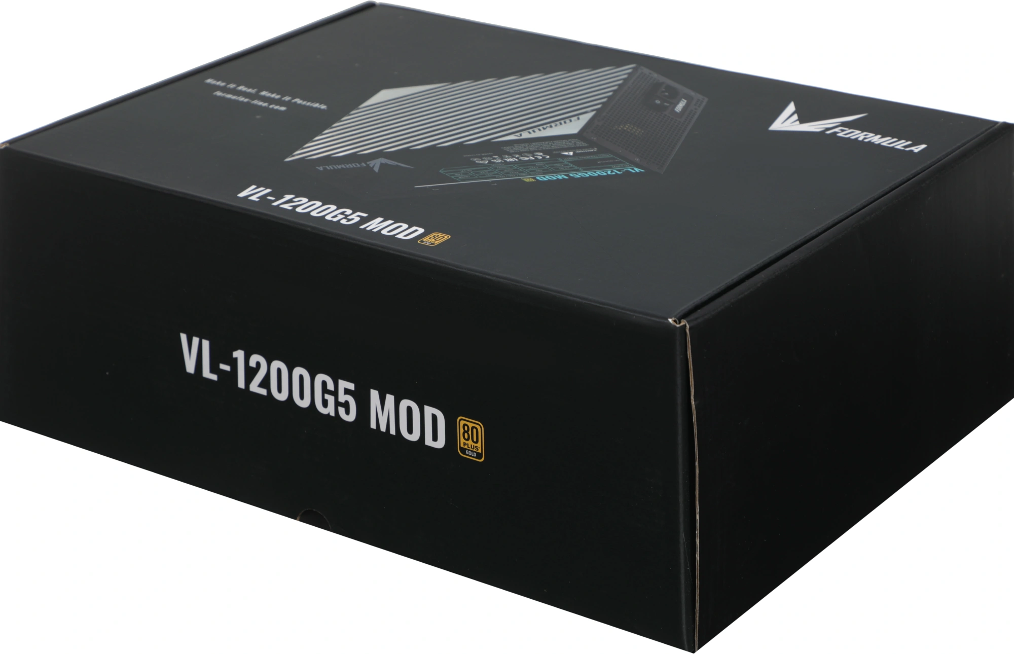 Блок питания Formula ATX 1200W VL-1200G5 MOD Gen.5 80+ gold (20+4pin) APFC 140mm fan lt.blue LED 7xS