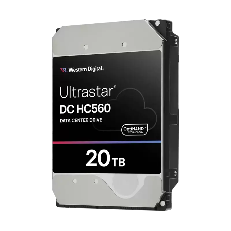 Жесткий диск WD SAS 3.0 20TB 0F38652 WUH722020BL5204 Server Ultrastar DC HC560 512E (7200rpm) 512Mb 