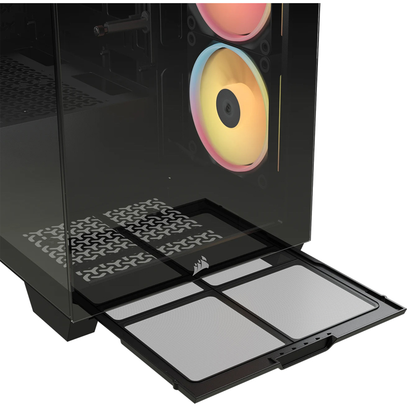 Корпус Corsair 3500X LX-R RGB iCUE LINK, Midi-Tower, TG, 3x120mm ARGB, 2xUSB-A 3.2, 1xUSB 3.2 Type-C