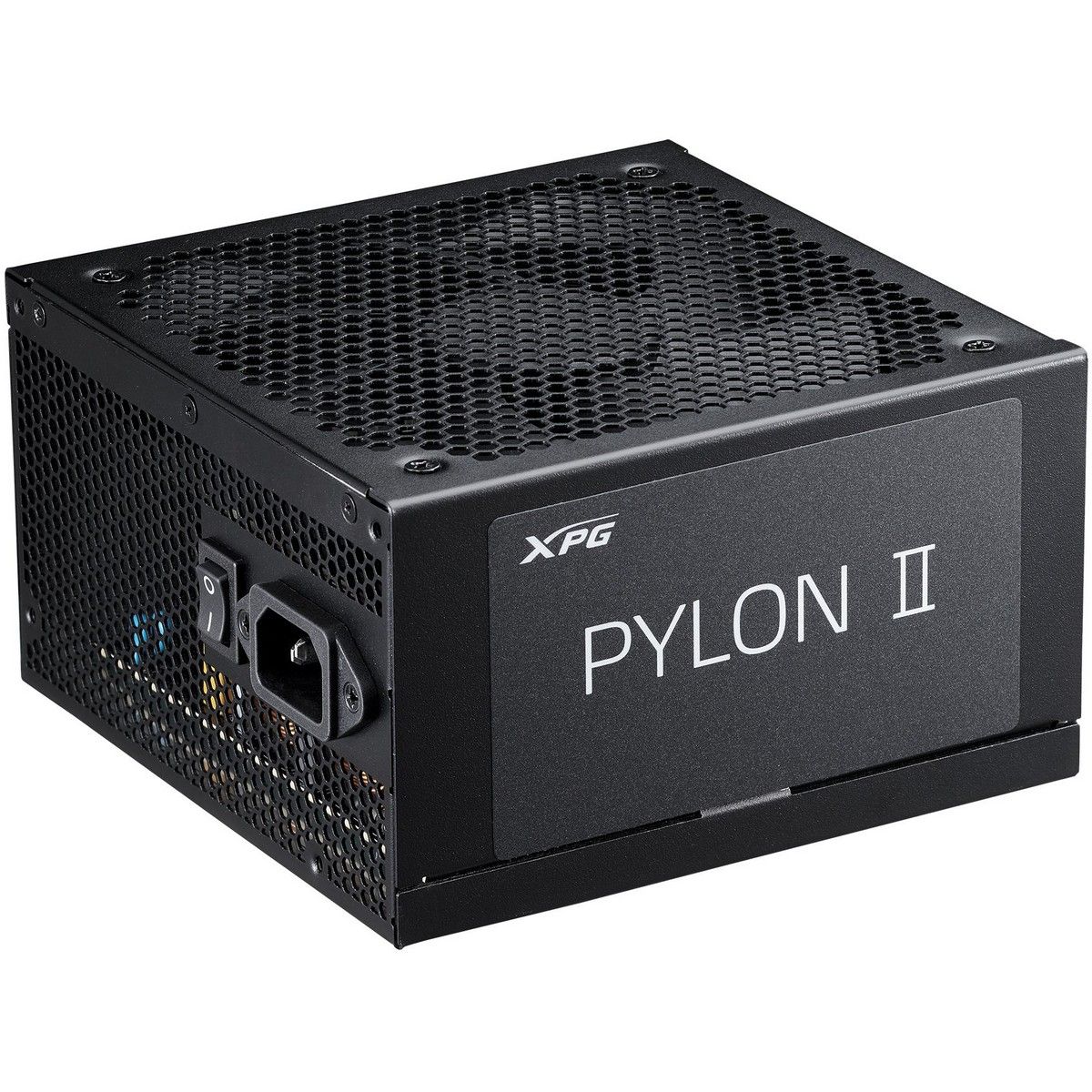 Блок питания XPG Pylon II 650 (ATX 3.1, 60W, PWM 135mm FDB fan, APFC+ LLC+DC to DC, 80+ BRONZE, Taiw