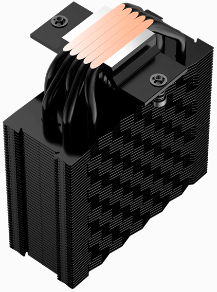 Устройство охлаждения(кулер) PcCooler RZ500 Soc-AM5/AM4/1200/1700/1851 черный 4-pin 32dB Al+Cu 250W 