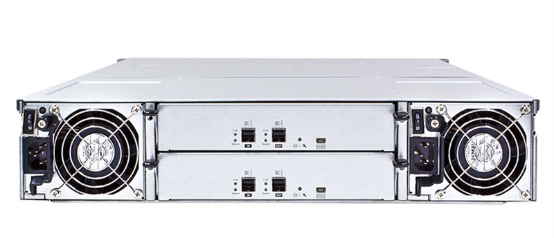 модуль расширения Infortrend JBOD 2U/12bay (DS) dual redundant controller expansion enclosure 4x 12G