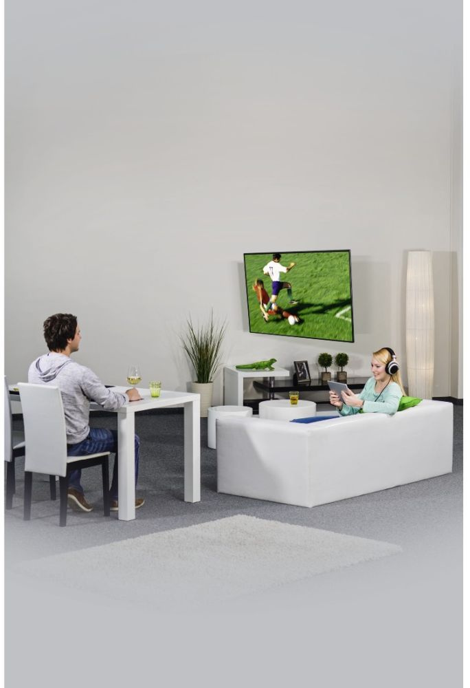 Кронштейн для телевизора Hama H-118113 черный 10"-26" макс.15кг настенный поворот и наклон