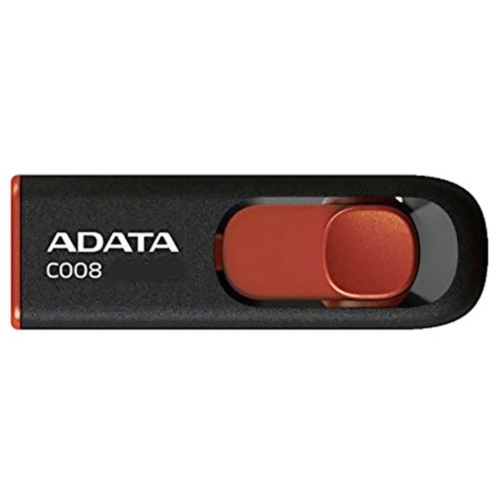 Флеш Диск A-Data 64GB Classic C008 AC008-64G-RKD USB2.0 красный/черный