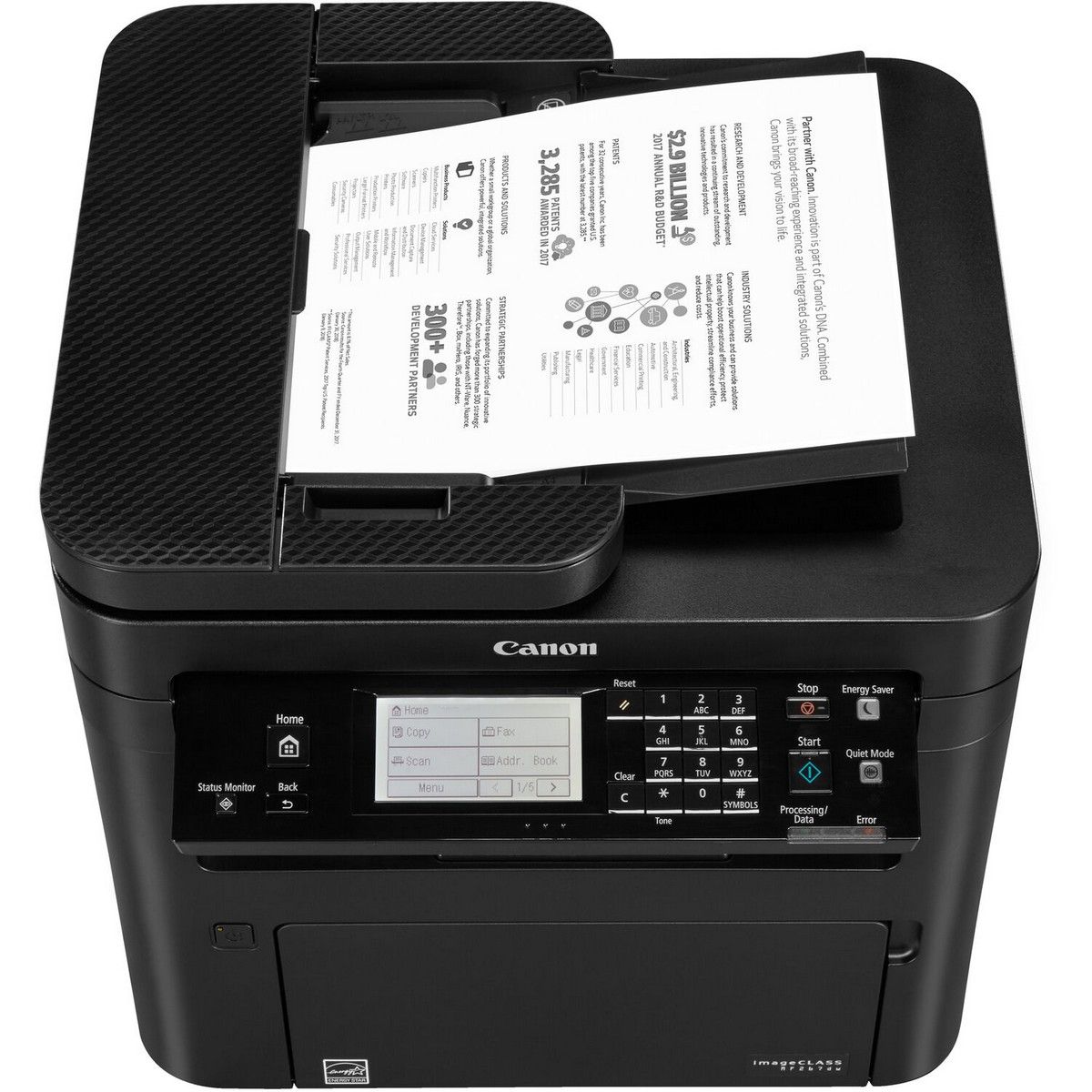 МФУ лазерный Canon i-Sensys MF267DW II (5938C008) A4 Duplex WiFi черный