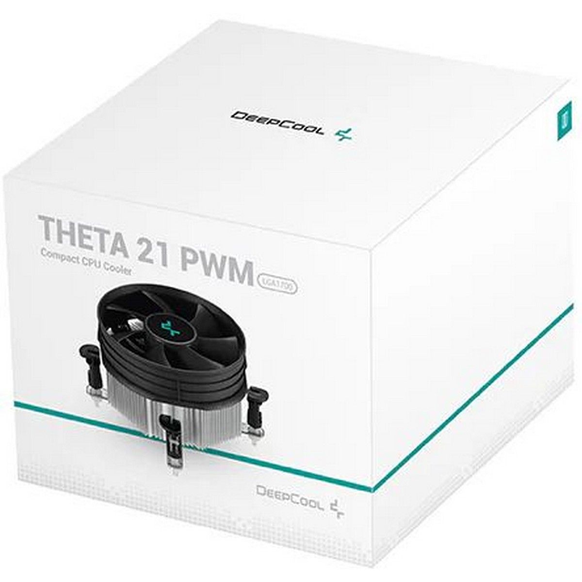 Устройство охлаждения(кулер) Deepcool Theta 21 PWM Soc-1700/1851 серебристый/черный 4-pin 30.2dB Al 