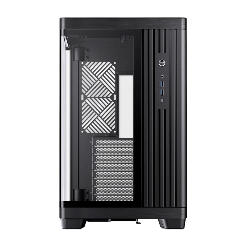 Корпус JONSBO TK-4, Midi-Tower, TG, no fan, 2xUSB-A 3.0 + 1xUSB-C 3.2, ATX, mATX, mITX Black