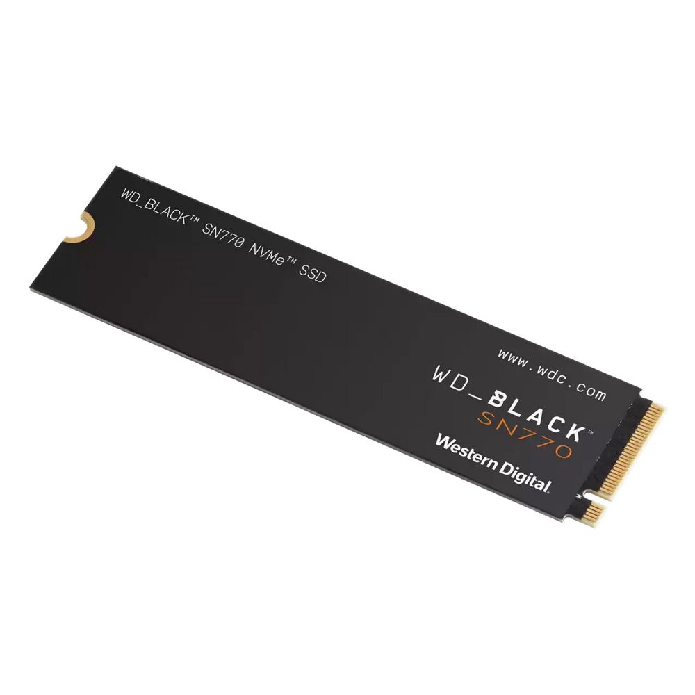 Накопитель SSD WD S PCIe 4.0 x4 1TB WDS100T3X0E Black SN770 M.2 2280