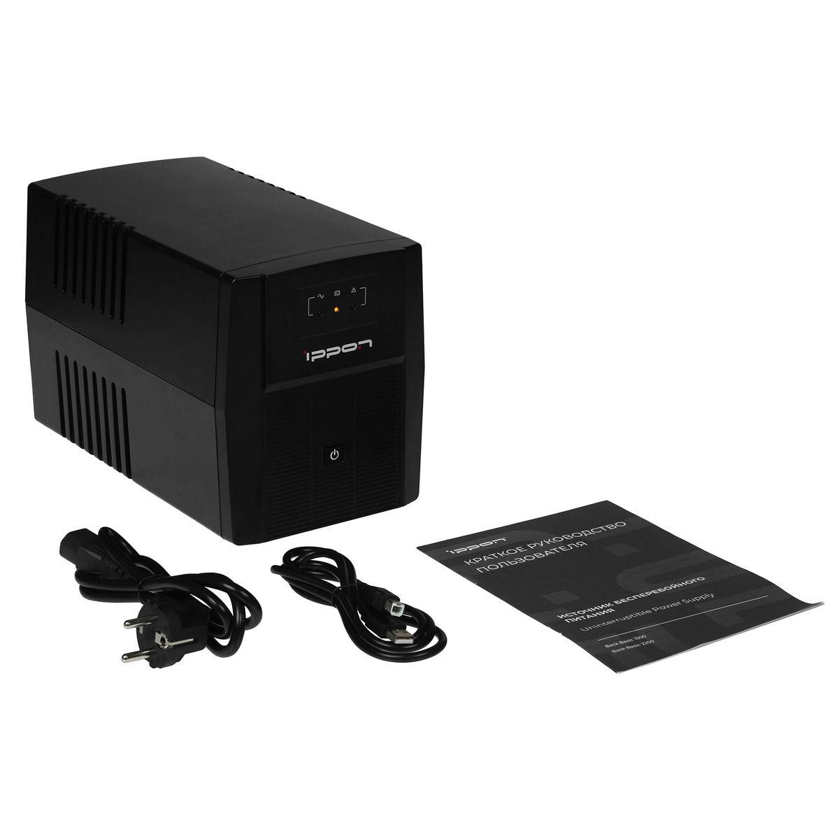 Источник бесперебойного питания Ippon Back Basic 2200 1320Вт 2200ВА черный