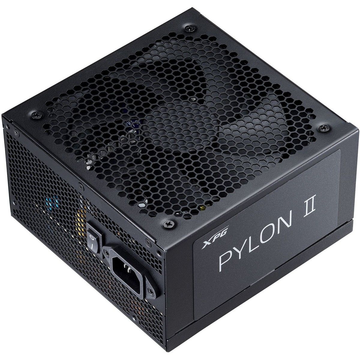 Блок питания XPG Pylon II 650 (ATX 3.1, 60W, PWM 135mm FDB fan, APFC+ LLC+DC to DC, 80+ BRONZE, Taiw