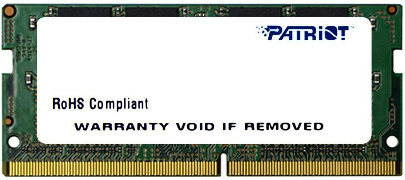 Память DDR4 16Gb 2666MHz Patriot PSD416G26662S Signature RTL PC4-21300 CL19 SO-DIMM 260-pin 1.2В dua