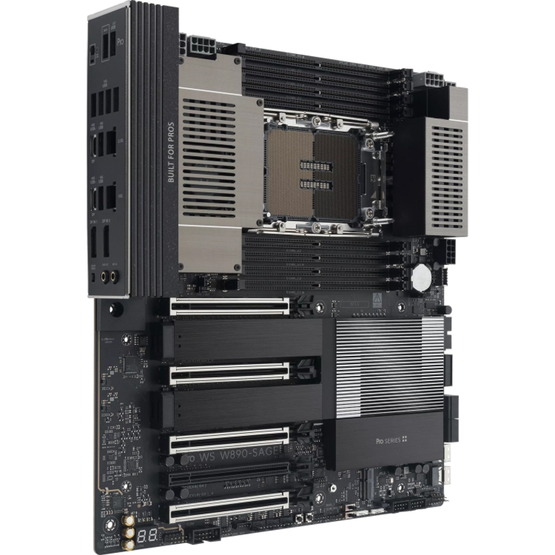Материнская плата серверная ASUS PRO WS W890-SAGE LGA4710 EEB 8xDDR5 7xPCIEx16