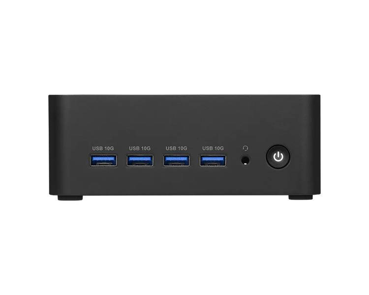 Неттоп MSI Cubi Z AI 8M-027BRU Ryzen 7 8845HS (3.8) 780M CR без ОС WiFi BT 120W (936-B03231-029)