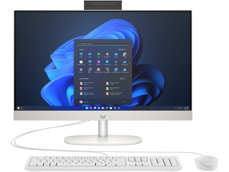 Моноблок HP ProOne 240 G10 All-in-One NT IPS 23,8"(1920x1080)Core Ultra-5 125U,16GB,512GB,eng/rus us