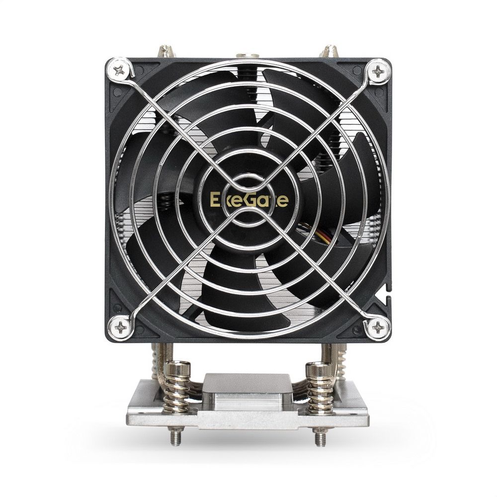 Exegate EX293437RUS Кулер ExeGate ESNK-P0064AP4.PWM.4U.SP3.Cu (Al+Cu, 4U, 6 тепл. трубок, LGA SP3, T
