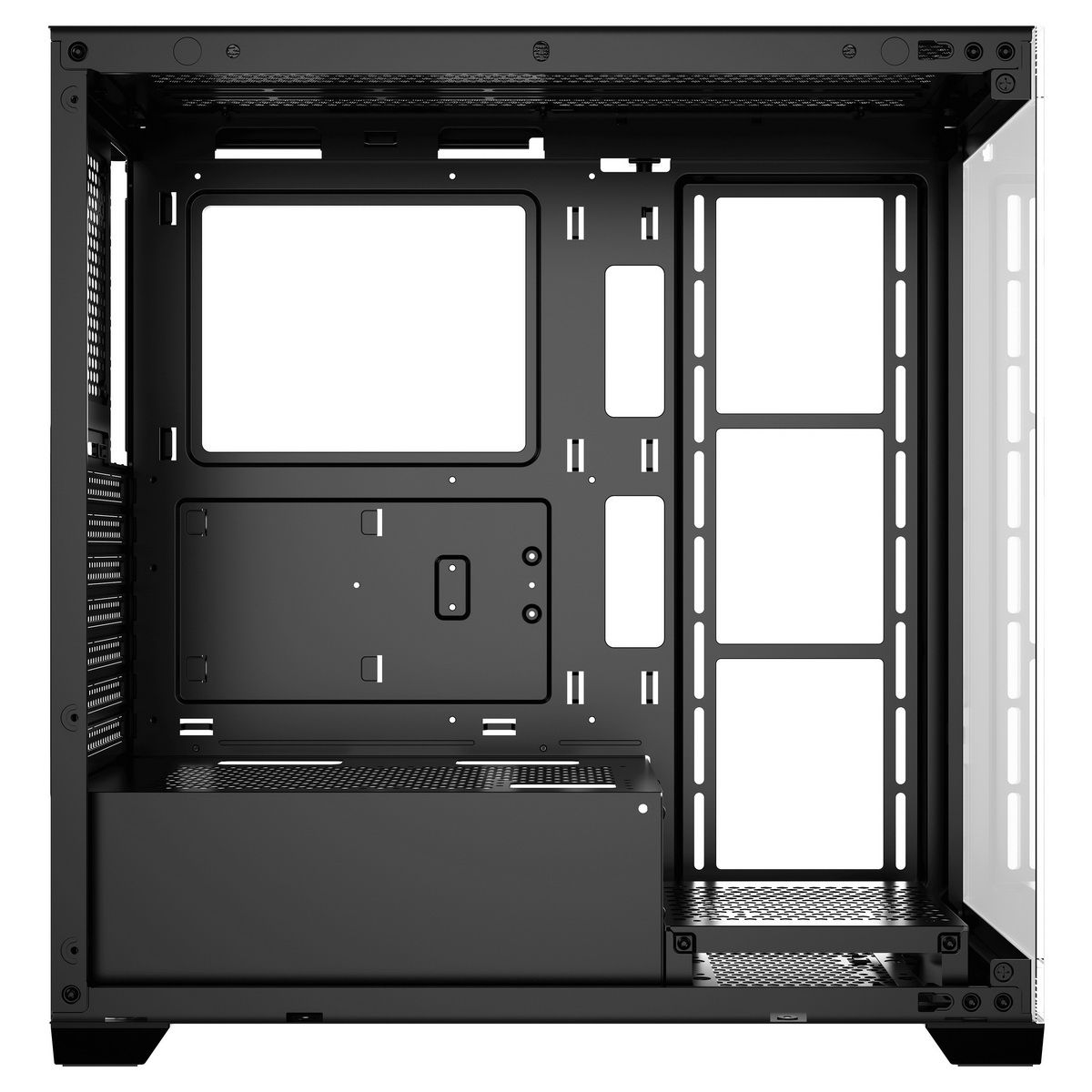 Корпус для ПК Case Ocypus Gamma C72 BK ATX / win / black / no PSU / Tempered Glass