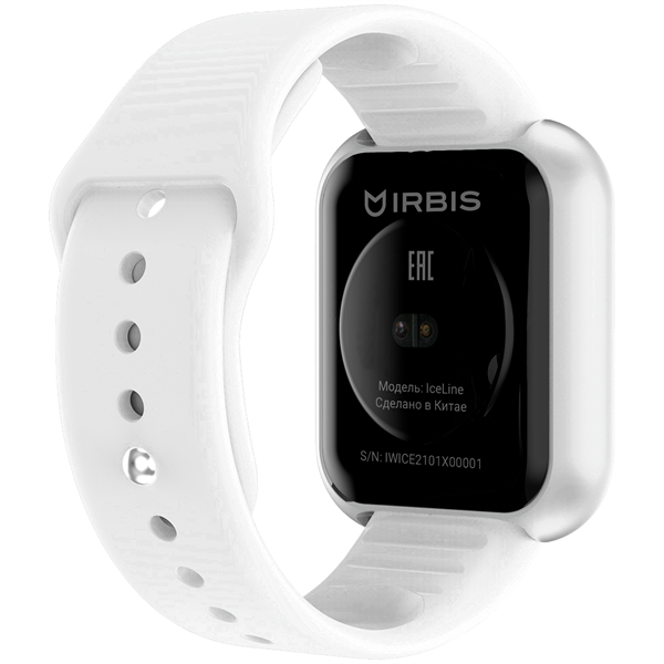 Фитнес-браслет IRBIS Iceline White HS6620C Display: 1.3inch TFT color screen Touch type: single poin