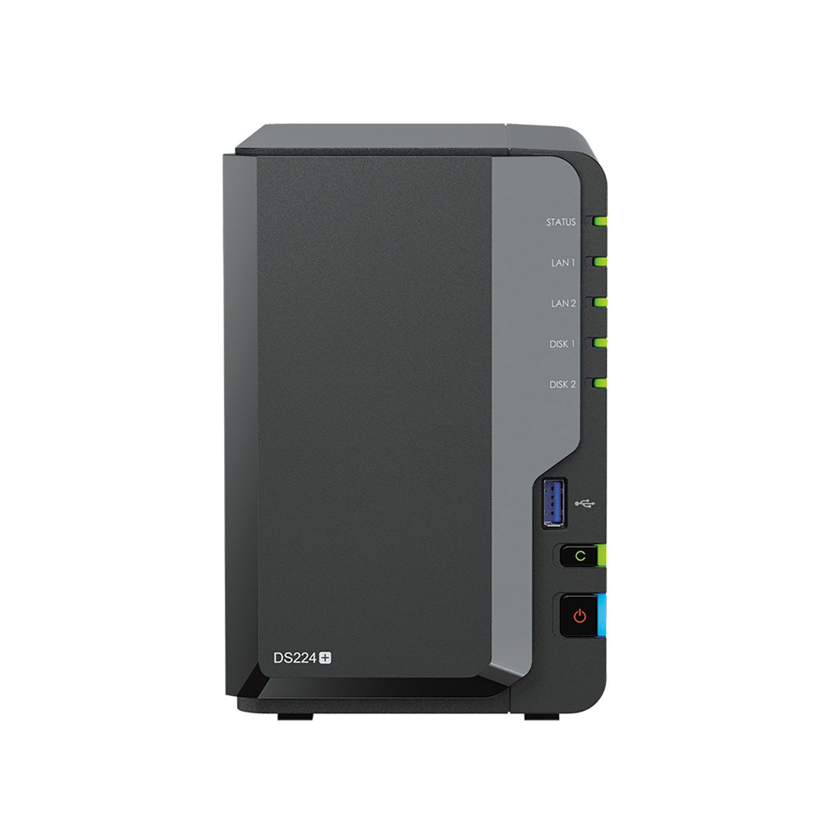 Системы хранения данных Synology DC 2,0GhzCPU/2Gb(6)/RAID0,1/upto 2HP HDD SATA(3.5', 2.5')/2xUSB3.2/
